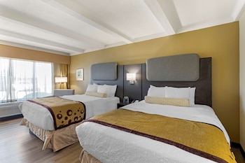Standard Room, 2 Queen Beds, Non Smoking, Refrigerator & Microwave