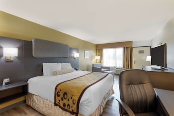 Standard Room, 1 King Bed, Non Smoking, Refrigerator & Microwave, Exterior Access