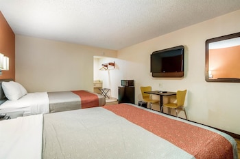 Standard Room, 2 Queen Beds, Smoking, Refrigerator & Microwave