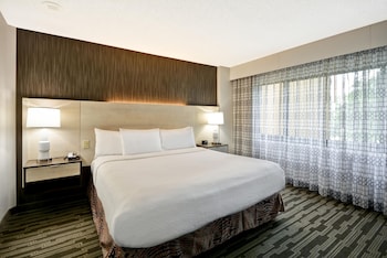 Suite, 1 King Bed with Sofa bed, Microwave