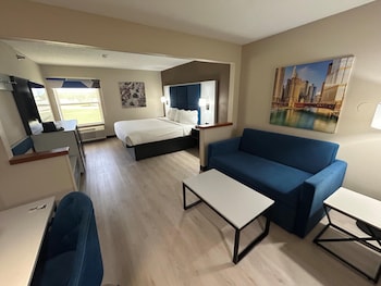 Standard Room, 1 King Bed, Accessible, Refrigerator & Microwave (with Sofabed)