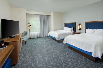Room, 2 Queen Beds, Non Smoking, Refrigerator & Microwave