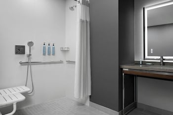 Room, 1 King Bed, Non Smoking (Mobility/Hearing Access, Roll-in Shwr)