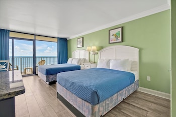 Suite, 2 Queen Beds, Ocean View (Main Building - Oceanfront Efficiency)