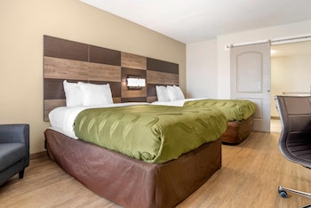 Double Room, 2 Double Beds, Non Smoking