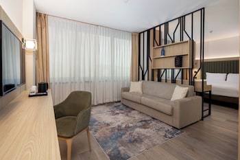 Suite, 1 King Bed with Sofa bed