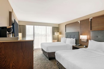 Standard Room, 2 Queen Beds, Non Smoking, Refrigerator & Microwave