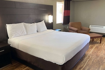 Room, 1 King Bed, Refrigerator & Microwave