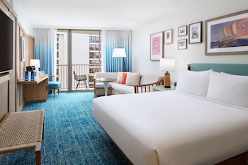 Club Room, 1 King Bed, Ocean View, Tower