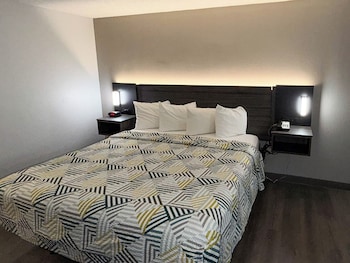 Deluxe Room, 1 King Bed, Smoking, Refrigerator & Microwave