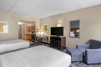 Standard Room, 2 Double Beds, Accessible, Refrigerator & Microwave