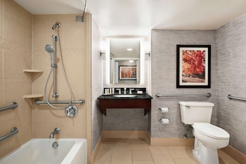 Suite, 1 Queen Bed, Accessible, Bathtub