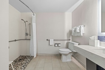 Room, 1 Queen Bed, Hearing Accessible (Roll-in Shower)