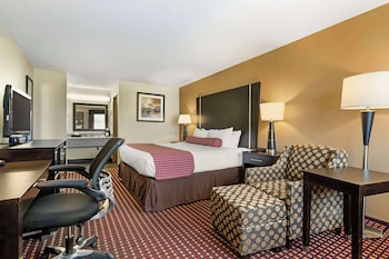 Standard Room, 1 King Bed, Non Smoking, Refrigerator & Microwave