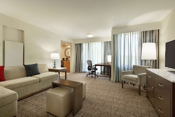 Suite, 1 King Bed, Accessible (Mobility & Hearing, Roll-in Shower)