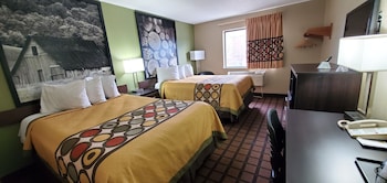 Deluxe Room, 2 Double Beds, Non Smoking