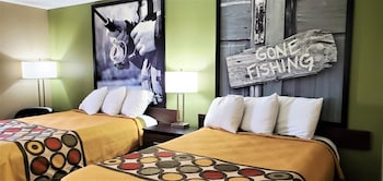 Deluxe Room, 2 Double Beds, Non Smoking