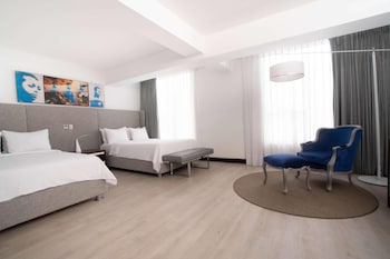 Studio Suite, 2 Double Beds, Non Smoking