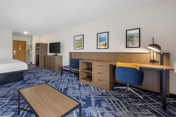 Standard Room, 1 King Bed, Refrigerator & Microwave, Lakeside (with Sofabed)