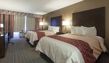 Standard Room, 2 Double Beds, Accessible, Non Smoking (Roll-In Shower)