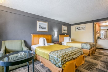 Room, 2 Double Beds, Smoking (Microwave and Fridge in-room)