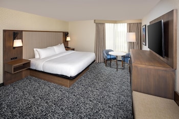 Room, 1 King Bed, Refrigerator