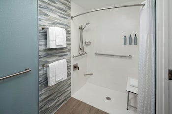 Room, 1 King Bed, Roll-in Shower