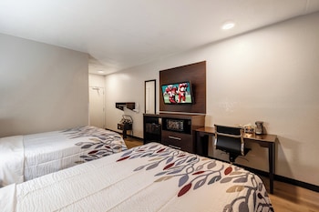 Standard Room, 2 Double Beds, Accessible (Roll-In Shower, Smoke Free)