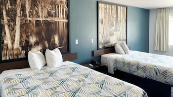 Standard Room, 2 Queen Beds, Non Smoking, Refrigerator & Microwave