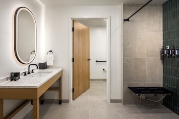 Suite, 1 King Bed, Accessible, Golf View (ADA Roll in Shower)
