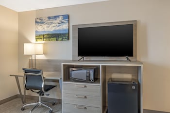 Standard Room, 1 King Bed, Non Smoking, Refrigerator & Microwave