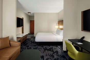 Suite, 1 King Bed with Sofa bed