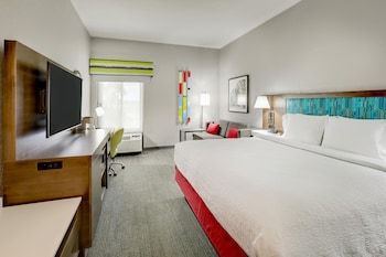 Room, 1 King Bed with Sofa bed, Microwave
