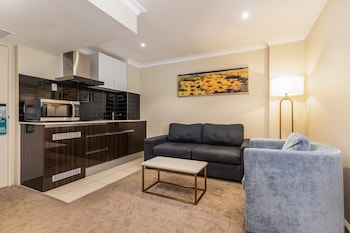 Executive Studio, 1 Queen and 1 Double Sofa Bed