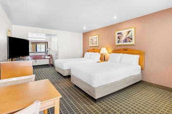 Standard Room, 2 Queen Beds, Non Smoking, Refrigerator & Microwave