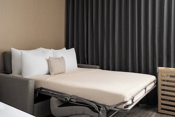 Room, 1 King Bed with Sofa bed, Hearing Accessible