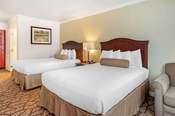 Standard Room, 2 Queen Beds, Non Smoking, Refrigerator & Microwave