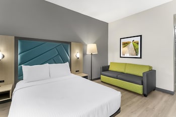 Standard Room, 1 Queen Bed, Non Smoking, Refrigerator & Microwave