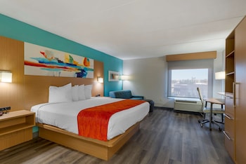 Standard Room, 1 King Bed, Non Smoking, Refrigerator & Microwave (with Single Sofabed;Larger Room)