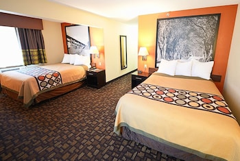 Suite, 2 Queen Beds, Accessible, Non Smoking (Mobility, Roll-in Shower)