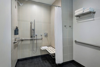Room, 1 King Bed, Hearing Accessible (Roll-in Shower)