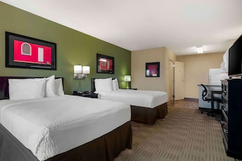 Room, 2 Double Beds, Non Smoking, Kitchen