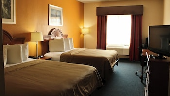 Room, 2 Queen Beds, Non Smoking, Refrigerator & Microwave