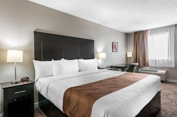 1 King Bed and 1 Sofa Bed, 2 Room Efficiency Suite, Non Smoking