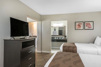 2 Double Beds, 2 Room Efficiency Suite, Non Smoking