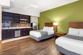 Standard Room, 2 Double Beds, Accessible, Kitchen