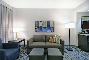 Suite, 2 Double Beds, Accessible, Bathtub