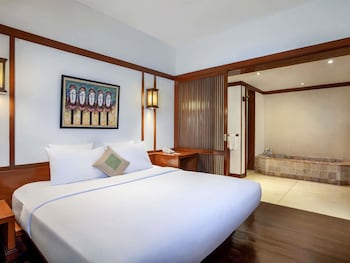 Duplex, 1 Queen Bed with Sofa bed (Suite)