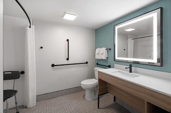 Room, 1 Queen Bed, Hearing Accessible, Non Smoking (Mobility/hearing, Roll-in Shower)