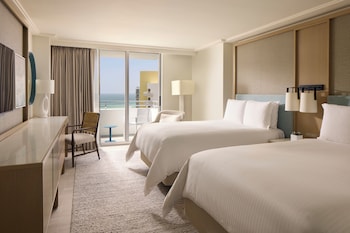 Room, 2 Double Beds, Balcony, Ocean View